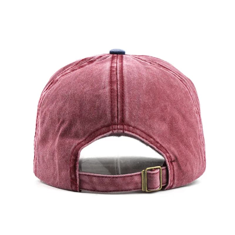 Unisex Washed Cotton Cap Letter Embroidery Baseball Cap For Men Women Streetwear Dad Hats - 6