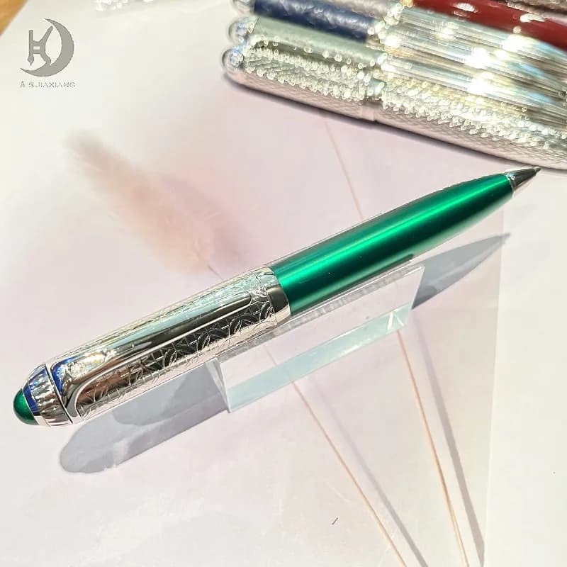 Luxury back to school gift metal twist action heavy ballpoint for jewelry watch - 4