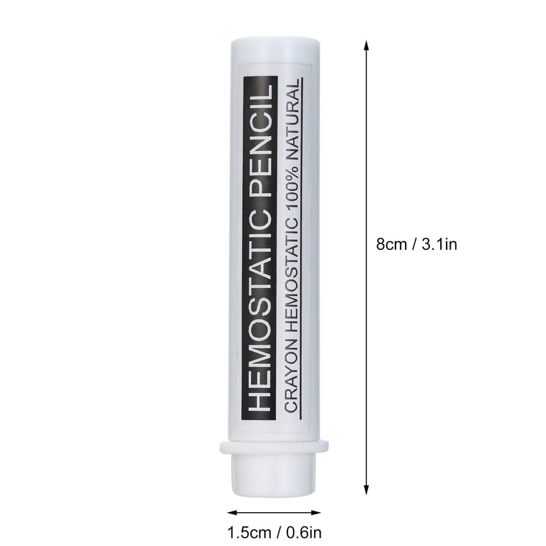 New Pen Type Styptic Pencil Set Bloodstone Stops Cuts Bleeding after shave Stick Anti-infection Men's Shaving Tool Barber shop - 6