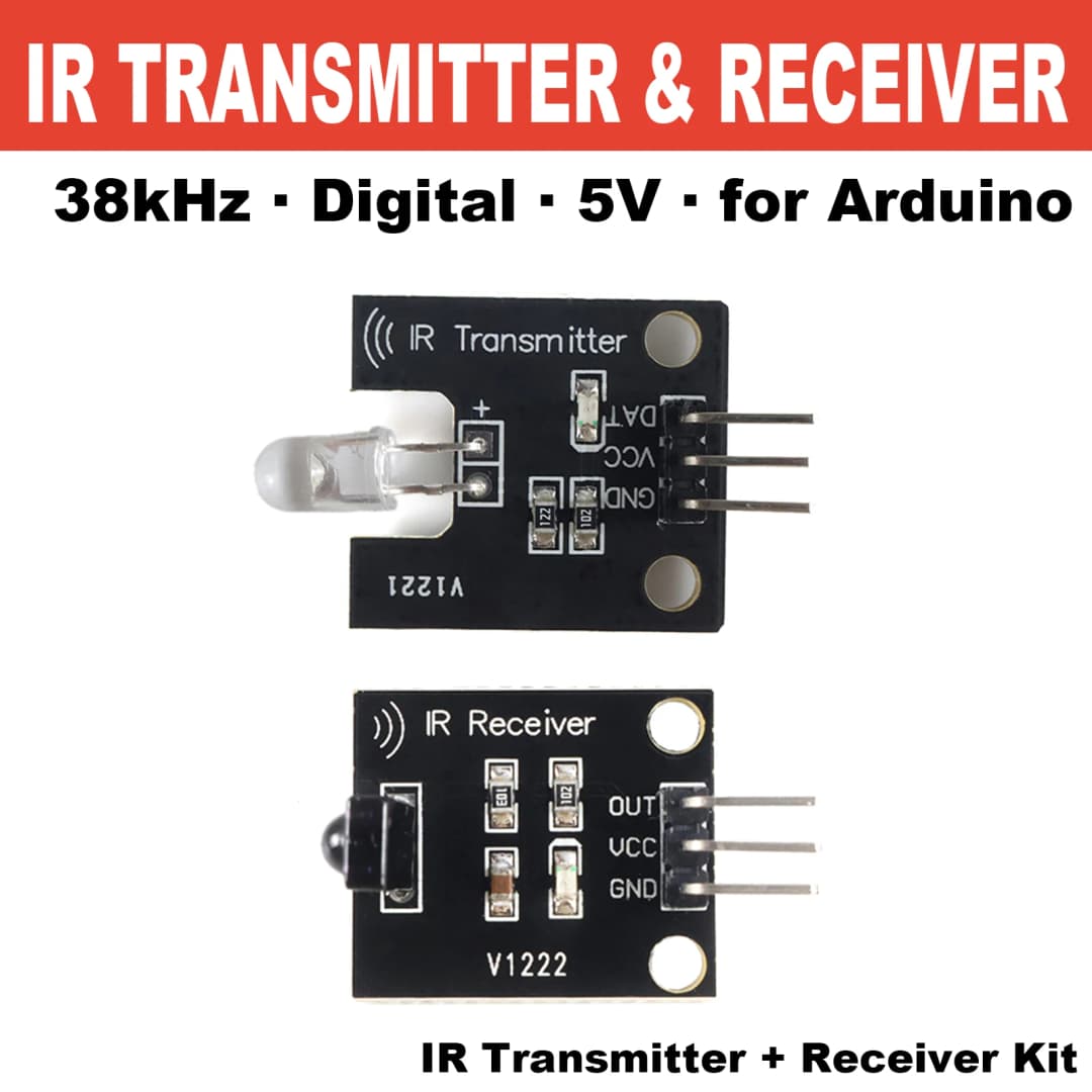 38kHz IR Infrared Receiver Sensor Module Digital 5V for Arduino Electronic Building Block Universal Remote Control DIY 940nm