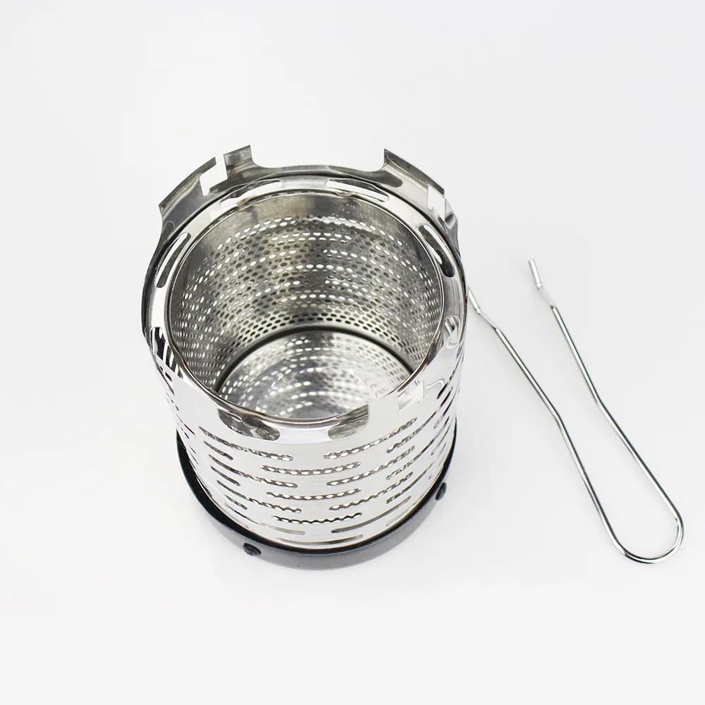 سخان غاز صغير محمول، مقاوم للاهتراء، مثالي للتخييم، مع غطاء تدفئة - 4