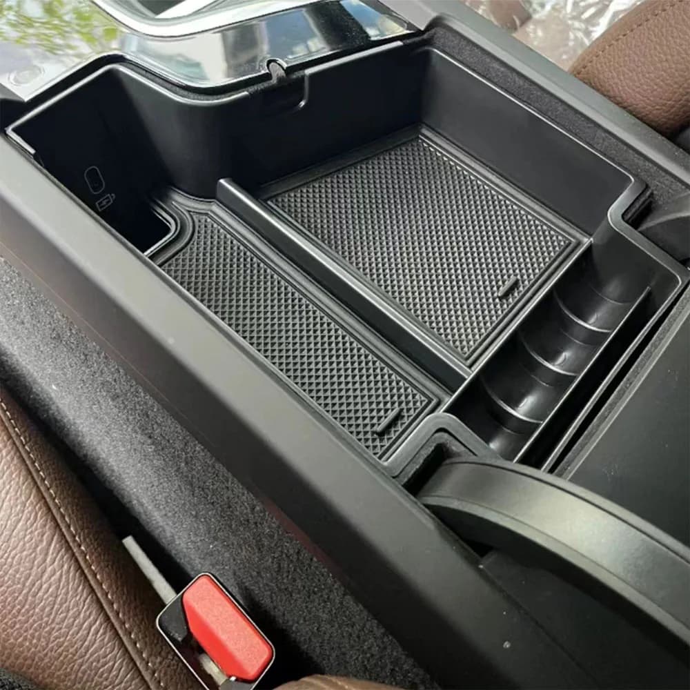 صينية تخزين ومنظم لصندوق مسند الذراع لسيارات فولفو XC60 XC90 S90 S60 V60 V90 موديلات 2017-2022، إكسسوارات داخلية - 5