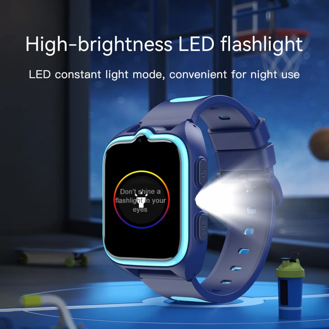 ساعة بلاكفيو Z30 الذكية للأطفال، ساعة هاتف 4G، مقاومة للماء، جهاز تتبع ومراقبة للأطفال، ساعة رقمية رياضية مع ميزة SOS - 2