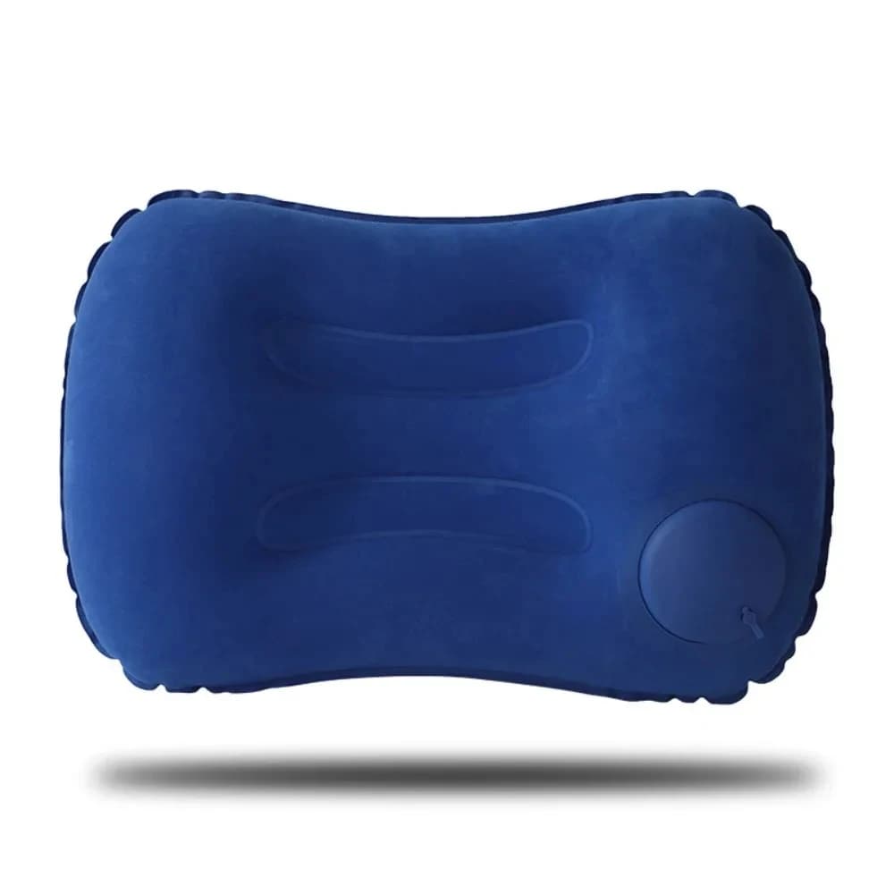 Portable Comfortable Inflatable Pillow, Camping Pillow, Pool Pillow, Ultra Soft Car Pillow for Neck and Lumbar Support - 2