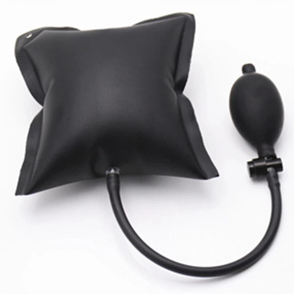 Professional Car Door Window Open Air Bag Pump Wedge Pad Entry Inflatable Shim Tools Universal Air Pump Wedge Hand Tool Black - 2
