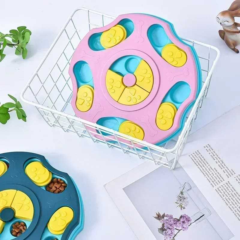 Dog Puzzle Toys Slow Feeder Interactive Increase Puppy IQ Food Dispenser Slowly Eating NonSlip Bowl Pet Cat Dogs Training Game - 4