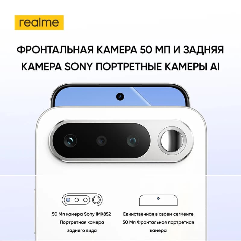 هاتف realme 16 5G شريحة Dimensity 6400 Turbo شاشة 6.57 بوصة 4200nit AMOLED بطارية 7000 مللي أمبير في الساعة شحن 60 واط كاميرا مزدوجة 50 ميجابكسل - 3