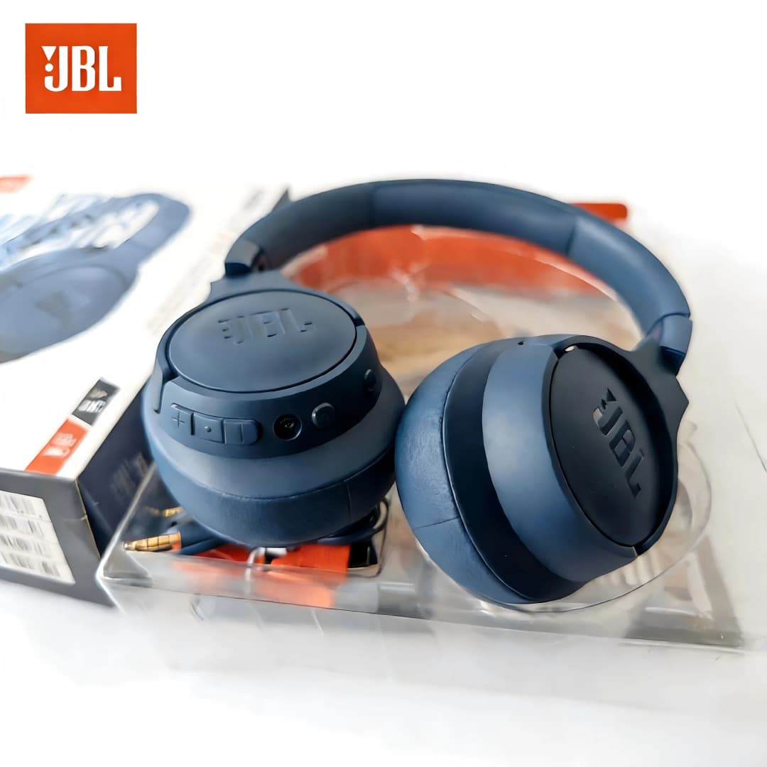 سماعات رأس بلوتوث لاسلكية JBL Tune 760NC مع إلغاء الضوضاء النشط، سماعة رأس للألعاب مع ميكروفون، سماعات رأس لاسلكية T760NC - 4