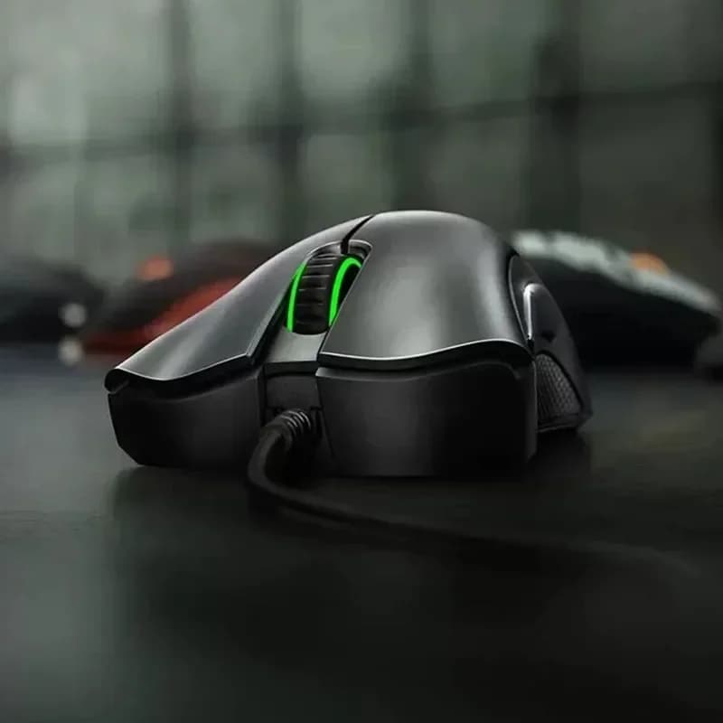 Razer DeathAdder Essential Wired Gaming Mouse 6400DPI Buttons for Laptop PC - Ergonomic Design for Gamers（No Driver Version） - 5