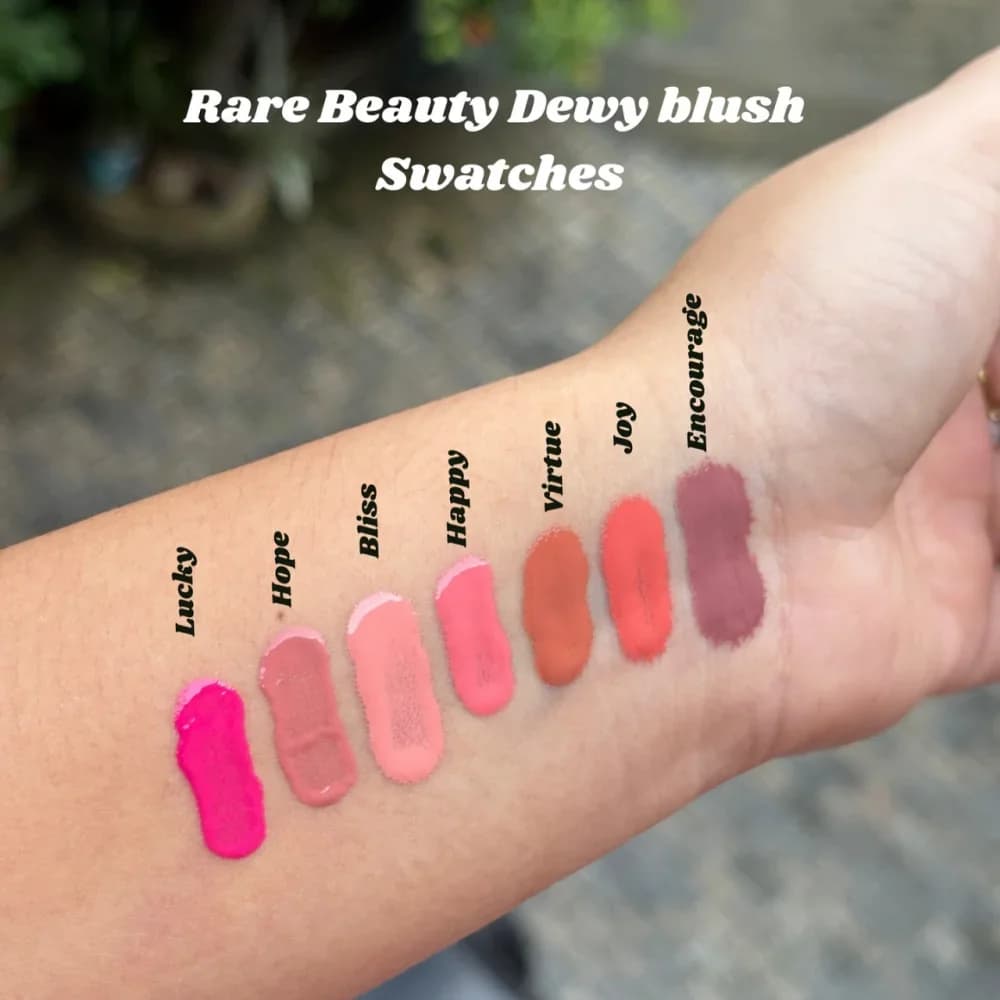 أحمر شفاه كريمي من Rare Beauty أحمر خدود سائل مقاوم للماء ترطيب كونتور الوجه ظل الخدود أحمر خدود سائل مكياج ممتلئ - 6