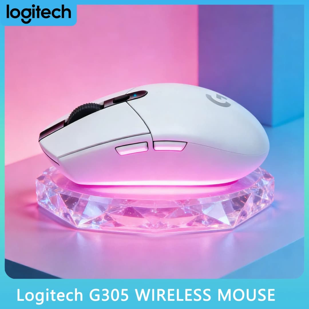 ماوس ألعاب Logitech G304/G305 بوزن 99 جرام، خفيف للغاية