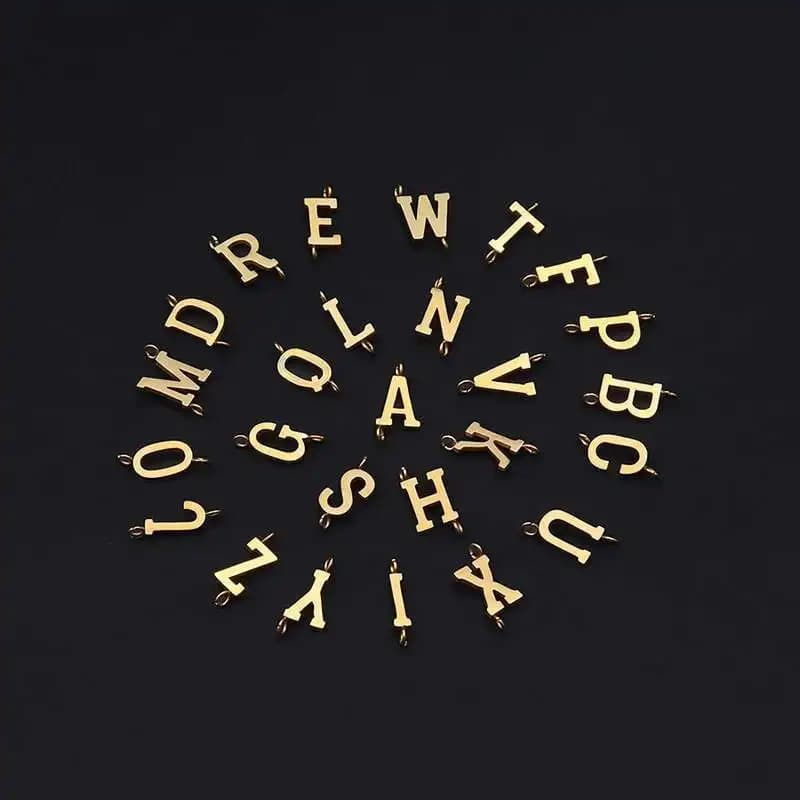 1 قطعة أساور حروف خرز حبل أسود بسيط كلاسيكي حبل يدوي مجوهرات ديكور هدية عيد ميلاد للنساء - 5