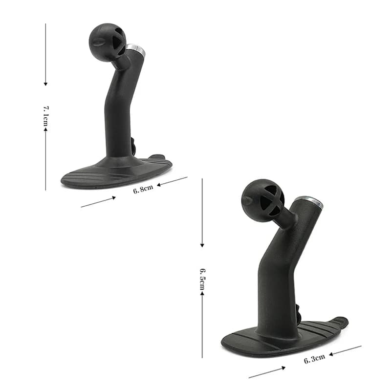 Self Adhesive Car Mount Base Adhesive Bracket Base for Center Console Dashboard Specific Navigation Phone Holder Accessories - 5