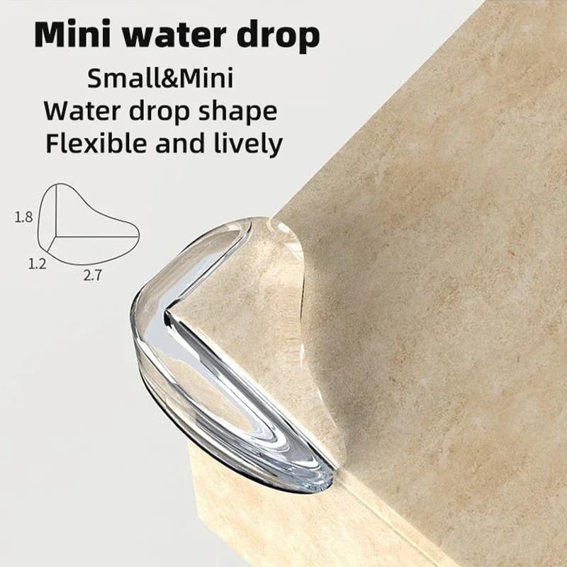 16 قطعة واقي زوايا الطاولة من السيليكون المضيء لسلامة الأطفال، مضاد للتصادم، مع غطاء حماية لمقابس الكهرباء - 6