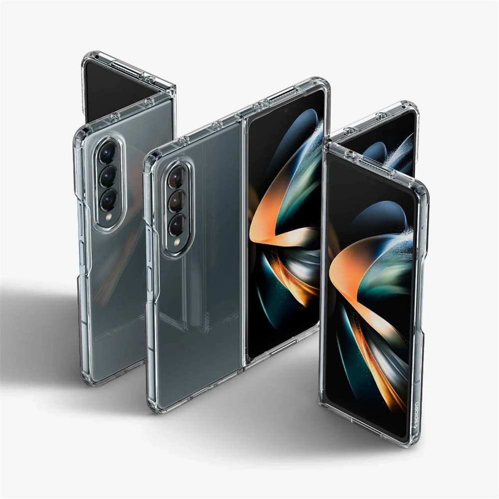 Spigen Ultra Hybrid Pro MagFit Anti-Yellowing Case For Samsung Galaxy Z Fold 7 6 5 Transparent Shockproof Cover Z Fold7 Fold6 - 6