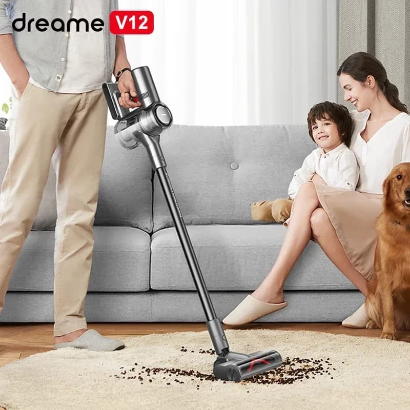 Dreame V12 Wireless Vacuum Cleaner 27000Pa LED Display All In One Dust Collector Floor Carpet Quality Robot Aspirator For HOME - 5