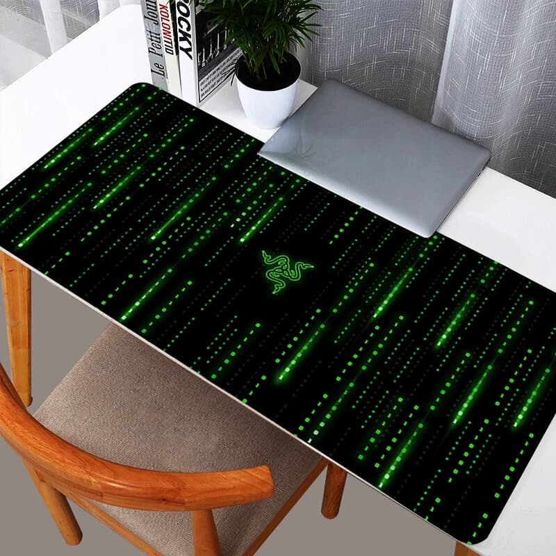 لوحة ماوس Razer كبيرة 900x400 حصيرة ماوس للألعاب حصيرة ماوس XXL سجادة ماوس حصيرة مكتب كمبيوتر لوحة مفاتيح
