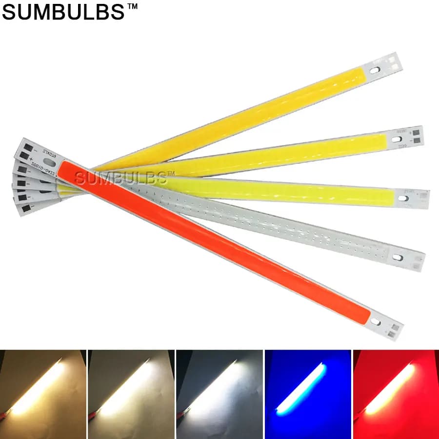 [SUMBULBS] MIX DC 12V 2W-200W LED COB Lamp Light Emitting Diode Linear Round Colorful COB for Bulb COB LED Bar Strip Chip - 4