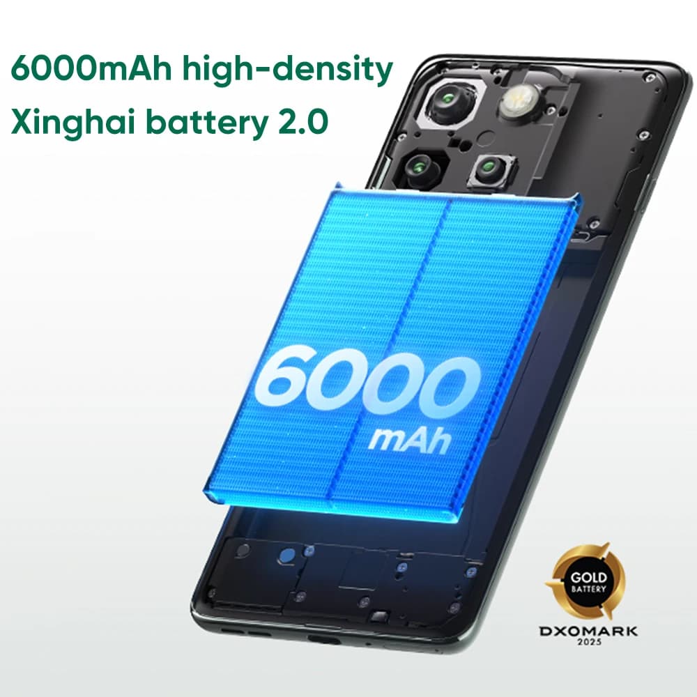 هاتف ذكي Motorola Moto Edge 60 Pro 5G بتقنية الذكاء الاصطناعي، شاشة pOLED مقاس 6.7 بوصة بمعدل تحديث 120 هرتز، بطارية 6000 مللي أمبير، شحن فائق السرعة 90 واط، كاميرا رئيسية 50 ميجابكسل - 3