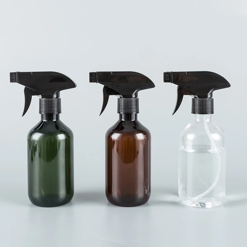 زجاجة رذاذ بلاستيكية 300/500 مللي، مناسبة لتصفيف الشعر والمرطبات
