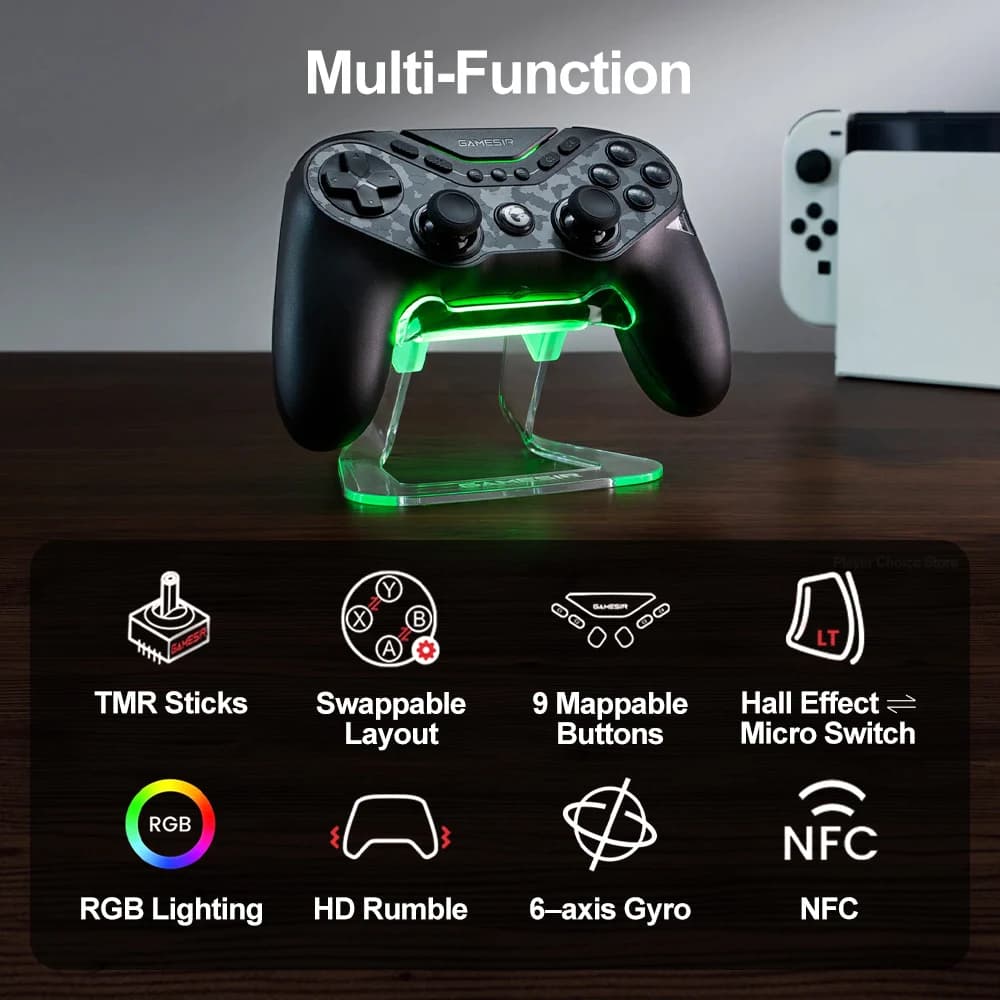 GameSir Tarantula Pro Gamepad PC for Nintendo Switch 2 Switch Android iOS Controle TMR Hall Joysticks NFC 6 axis Gyro Controller - 2