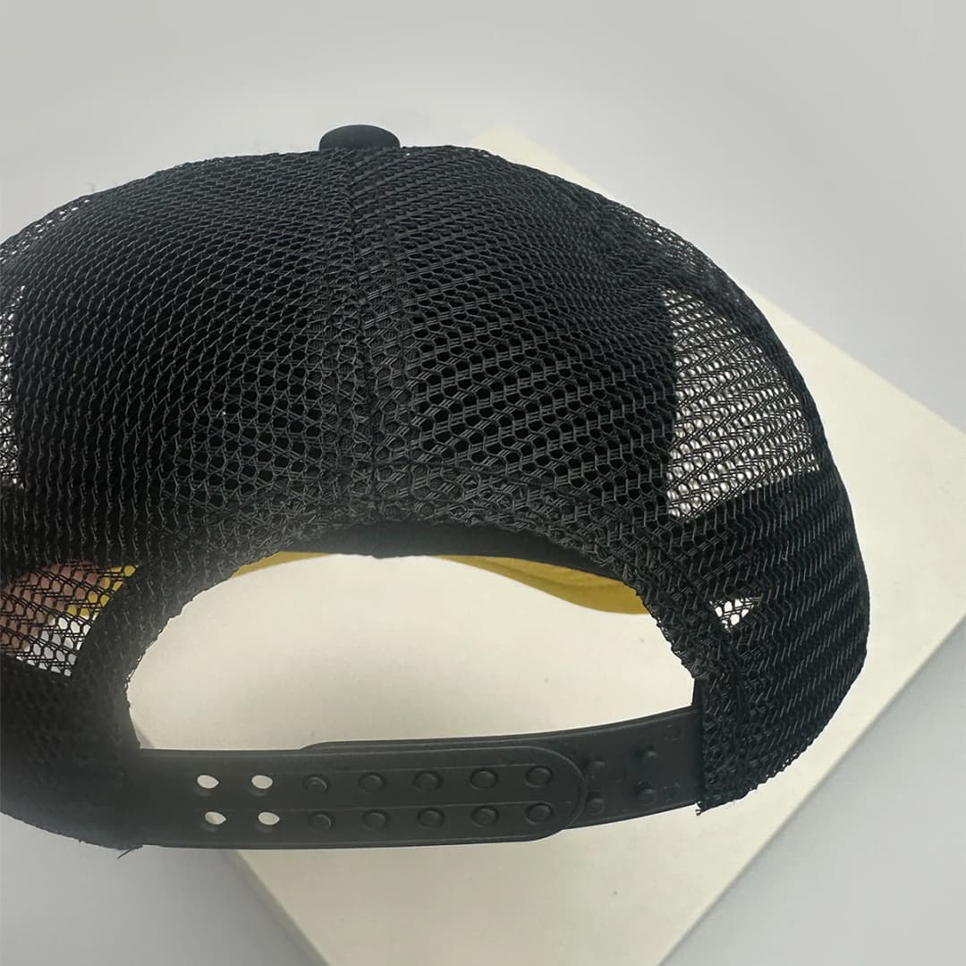 New Unisex American Style Graffiti Printed Letters Baseball Hats Sunshade Color Block Breathable Hip-hop Trucker Caps Versatile - 6