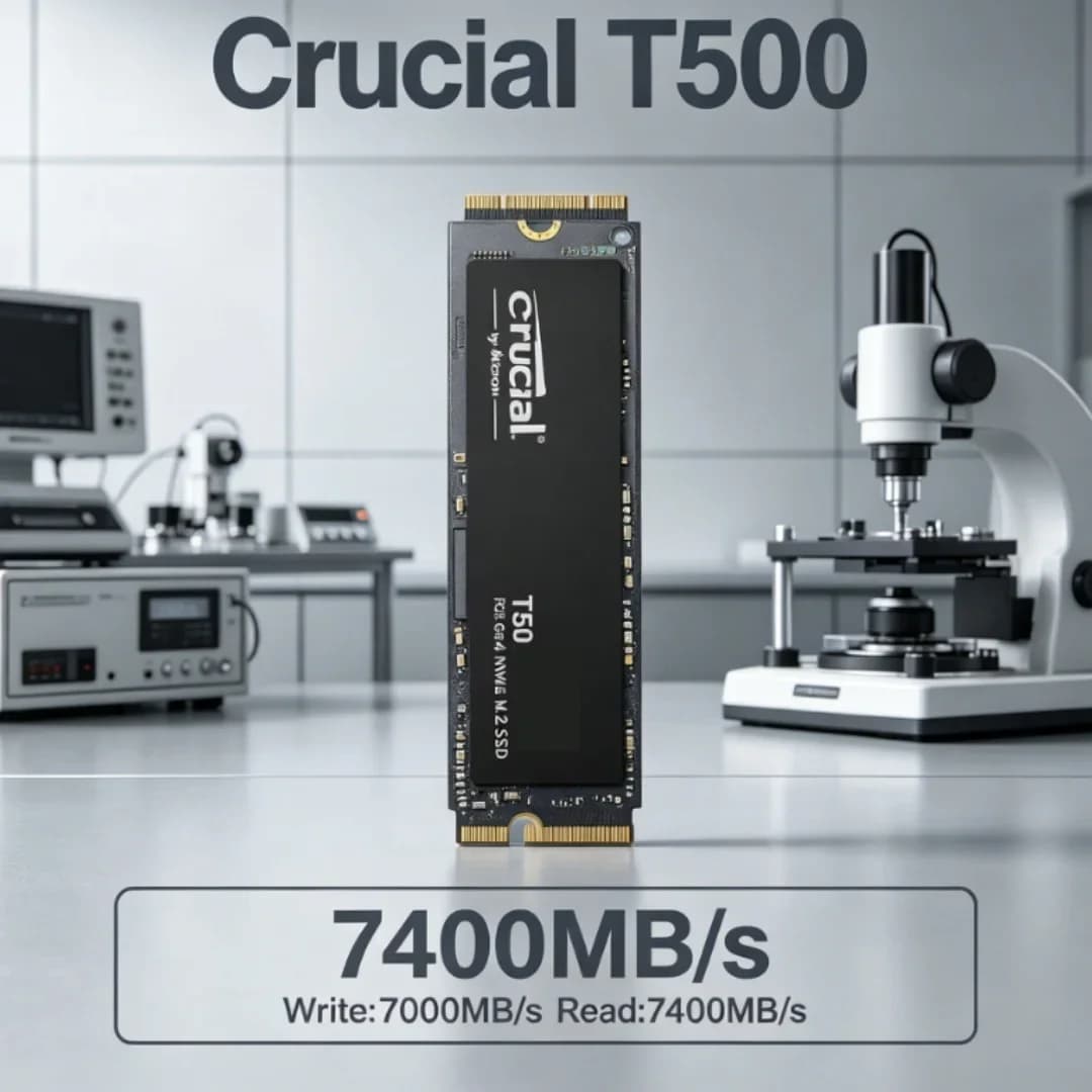 Hot OEM Original Crucial T500 256GB 500GB 1TB 2TB Gen4 NVMe M.2 SSD 7300MB/s Gaming Internal Drive For PS5 Laptop PC