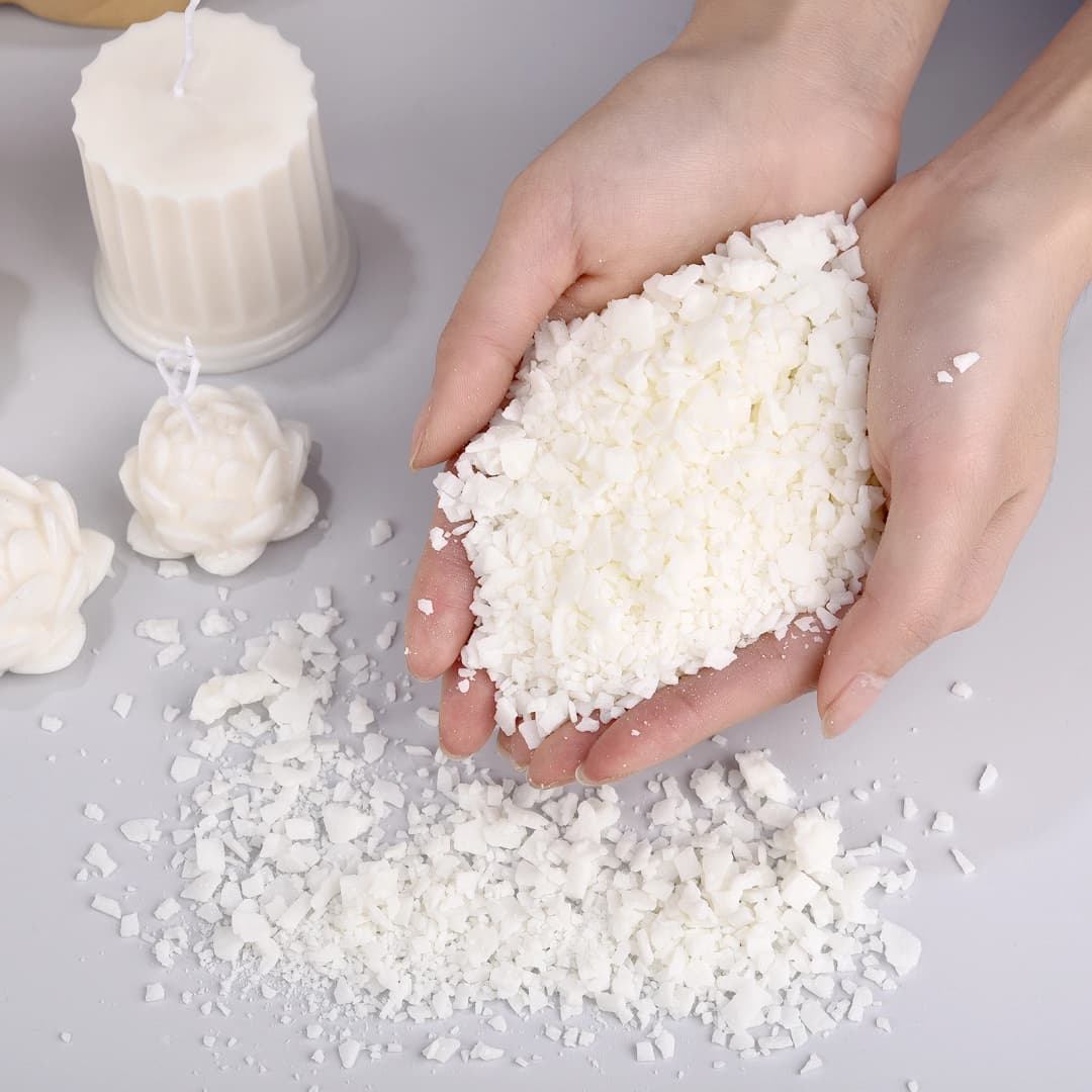 50/100/250/500/1000 جرام شمع صويا طبيعي مقشر لصنع الشموع يدويًا - خالي من الإضافات - مواد خام لصنع الشموع المعطرة - 2