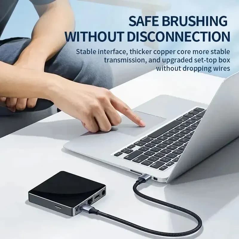 كابل تمديد USB2.0 للماوس وU القرص ولوحة المفاتيح كابل بيانات نايلون مضفر بطول 1 متر/2 متر/3 متر من سبائك الألومنيوم - 6