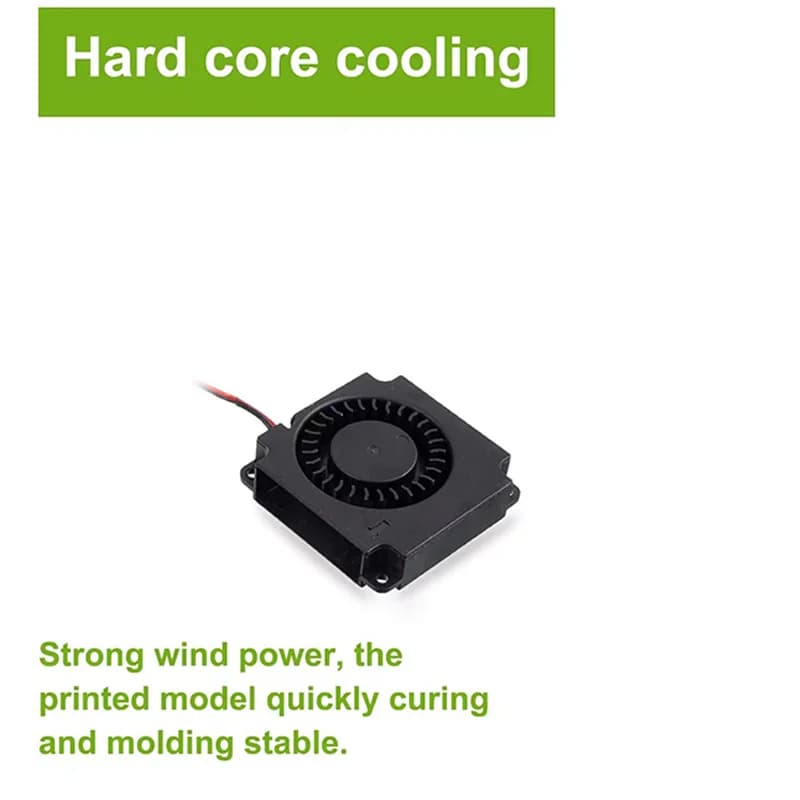 2PCS Creality Original 4010 Blower Fan DC 24V Extruder Hotend Fan for Creality Ender 3/ Ender 5/CR6 SE 3D Printer Cooling Fans - 4