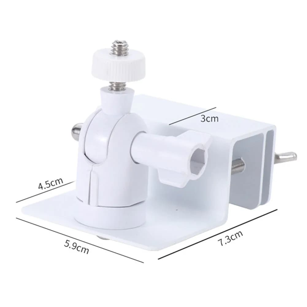 قوس تثبيت مزراب السقف مع محول مسمار، مقاوم للماء، لتركيب الألواح الشمسية وكاميرات الأمن - 4