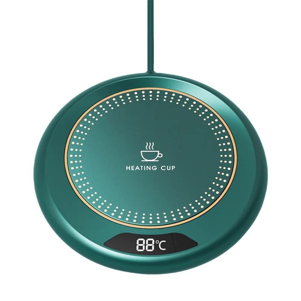 USB Coffee Mug Warmer 3 Temperature Setting Electric Beverage Warmer Coffee Warmer Plate for Hot Coffee Tea and Milk - 2