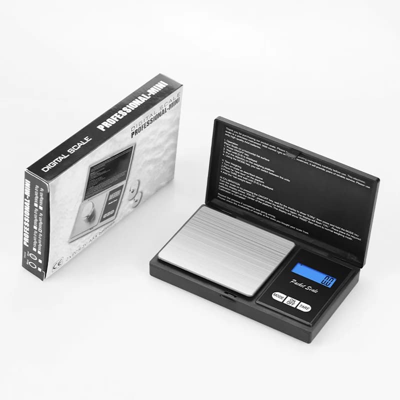 0.01g Jewelry Mini Stainless Steel Electronic Scale Digital Pocket Scale Gold Gram Balance Weight Scale Portable Pocket Scale - 6