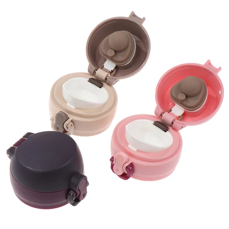 غطاء بلاستيك لكوب القهوة الترمس، أغطية زجاجات المياه، غطاء للسفر في الهواء الطلق، قطر داخلي 54 مم - 4