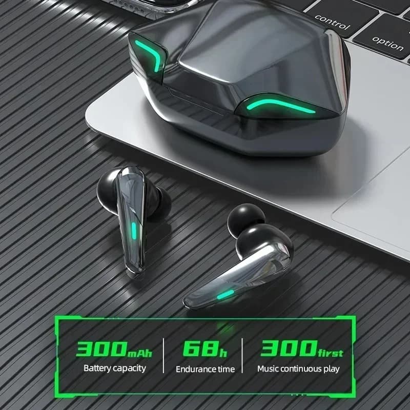 TWS Gaming Wireless bluetooth Headset TWS 5.3 Stereo Earbuds Low Latency Earphones Bluetooth With Mic for smartphones - 4