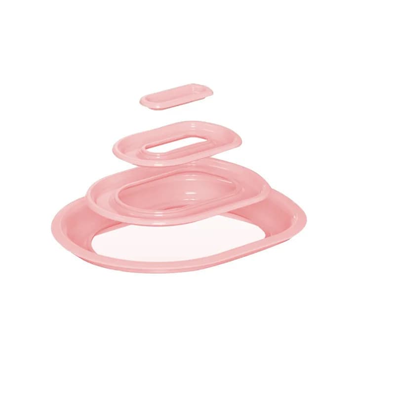 مدرب مرحاض القطط المطور، مجموعة تدريب قابلة لإعادة الاستخدام من البلاستيك، بساط صندوق فضلات القطط، منتج تدريب القطط على المرحاض - 6