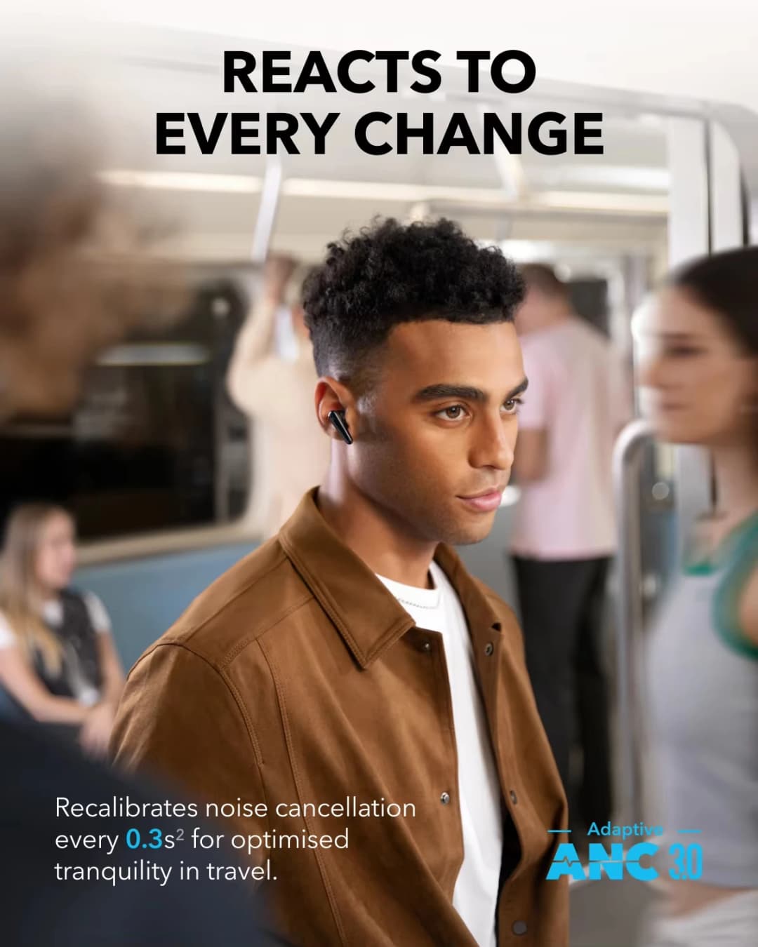 Soundcore by Anker Liberty 4 Pro Noise Cancelling Wireless Earbuds Earphone Bluetooth Wireless Bluetooth Earphones Headphones - 6