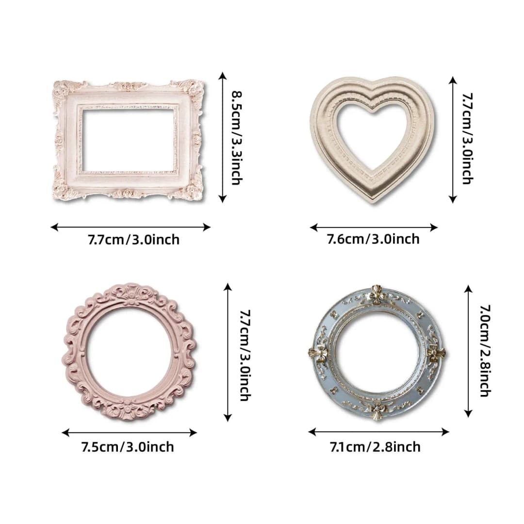 25 قطعة/الحزمة الرجعية متعدد الألوان الإطار ملصقات غير المرغوب فيه مجلة ملصق جراب هاتف دفتر كوب ماء ملصقات صناعة يدوية سكرابوكينغ لوازم - 5