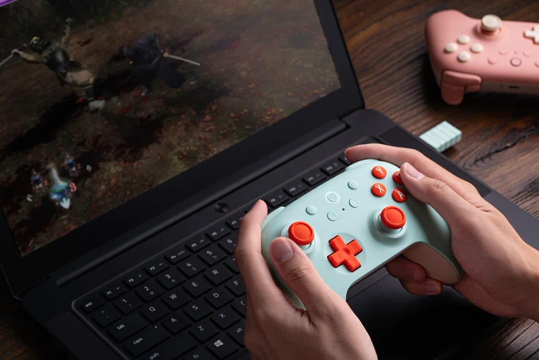 وحدة تحكم ألعاب لاسلكية 8BitDo Ultimate 2C للحاسوب، ويندوز 10، 11، ستيم ديك، راسبيري باي، إكسسوارات جيم باد أندرويد - 5