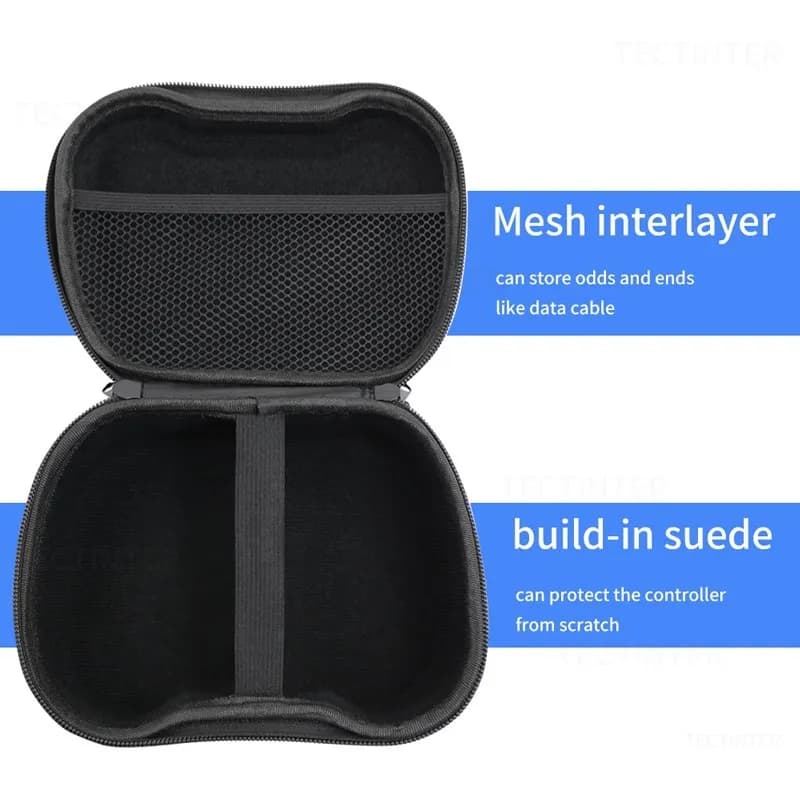 حقيبة حمل وتخزين محمولة لأجهزة PS5 وPS4 وPS3/Xbox Series، حقيبة واقية من EVA لأكسسوارات Nintendo Switch Pro - 6
