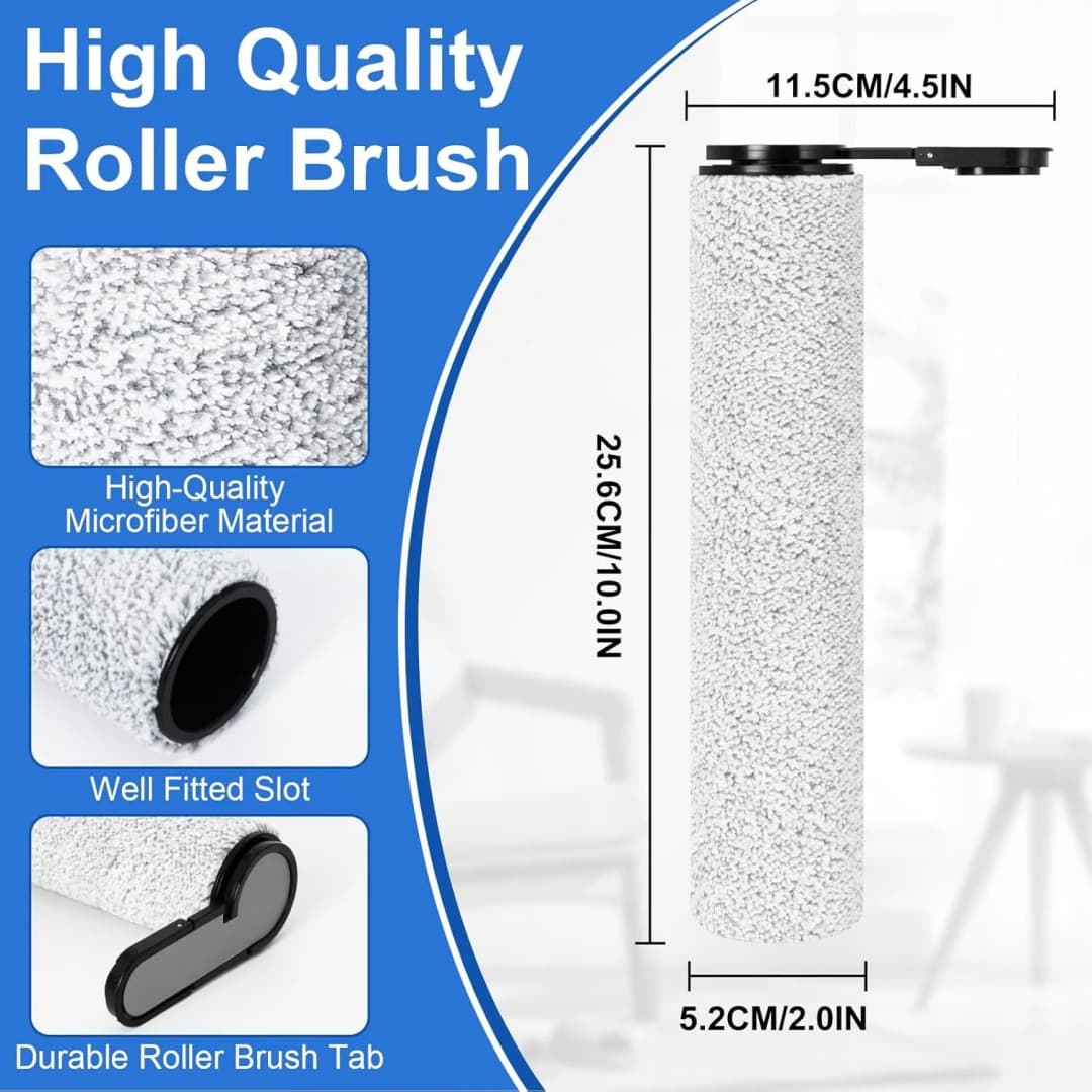Roborock F25 ACE F25 Ultra, F25 Combo/ ALT/ LT/ RT/ GT/ XT/ BX Nass Replacement brush roll for wet and dry vacuum cleaners Parts - 6