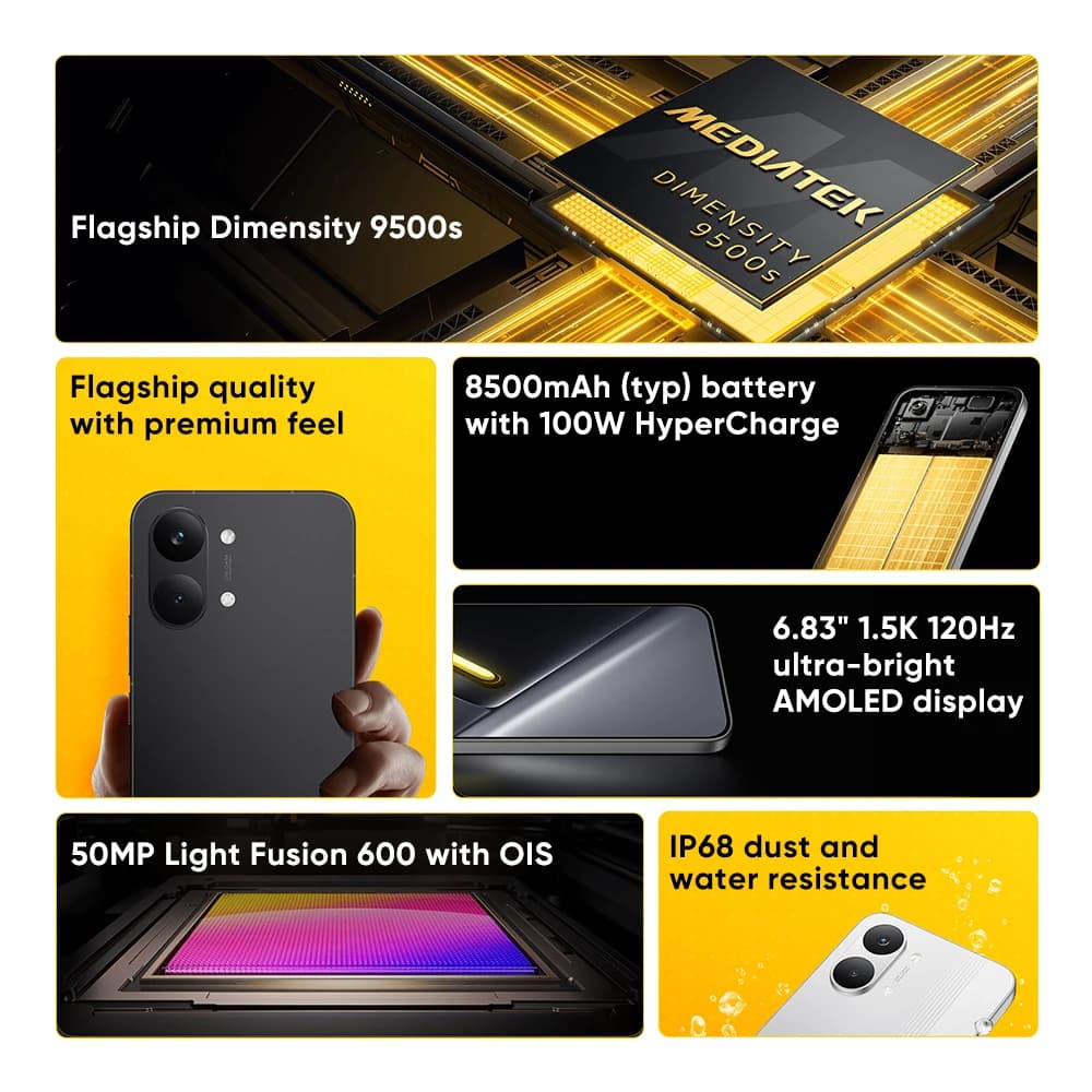 【وصول جديد】الإصدار العالمي POCO X8 Pro Max هاتف ذكي 5G دايمنسي 9500s شاشة 6.83 بوصة AMOLED كاميرا 50 ميجابكسل بطارية 8500 مللي أمبير شحن فائق 100 واط - 2
