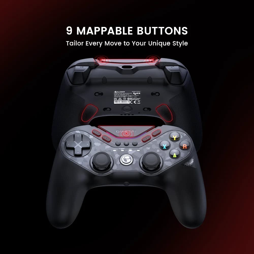 GameSir Tarantula Pro Switch 2 controller wireless gamepad with 9 mappable buttons 6-axis gyroscope Hall Effect triggers and NFC - 4