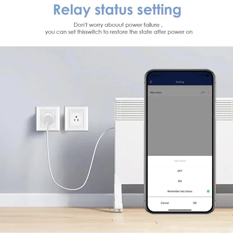 Tuya Smart Wifi Plug US Standard Wireless Outlet 10A Remote Control Smart Home Appliances Work With Alexa Google Home - 6