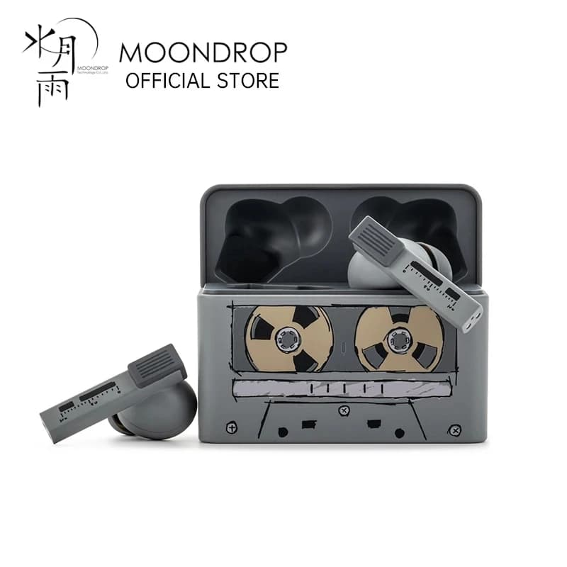 MOONDROP Golden Ages 2 TWS earphone ANC Bluetooth 6.0 LDAC VDSF Adjustable Output Gain Gaming headphones