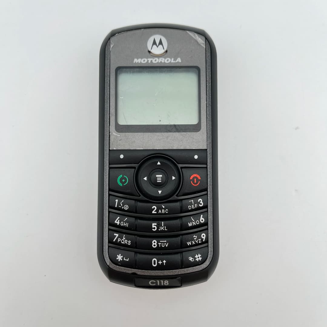 Original Unlocked Motorola C118 2G GSM 900 / 1800 920mAh Mobile Phone - 2