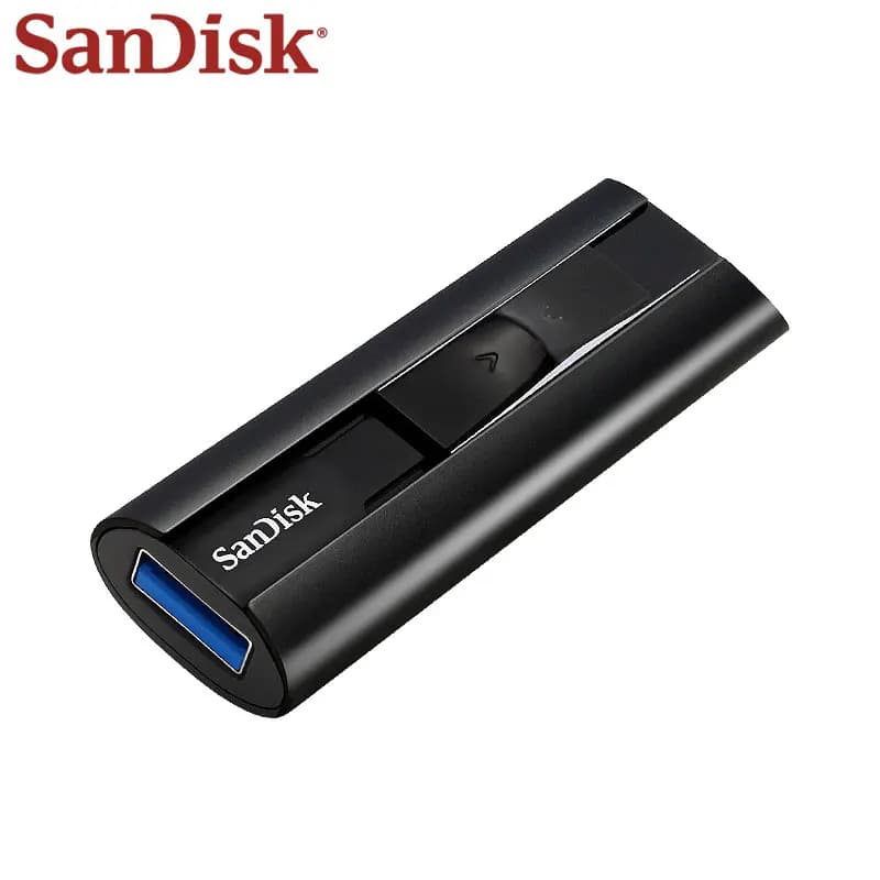 ذاكرة فلاش SanDisk Extreme PRO USB 3.2، حالة صلبة، سرعة عالية، أصلية، سعات 128 جيجابايت، 256 جيجابايت، 512 جيجابايت، 1 تيرابايت، قراءة بسرعة تصل إلى 420 ميجابايت/ثانية - 3