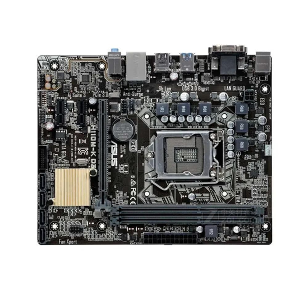 ASUS H110M-K CPU Socket DDR3 LGA1151 SATA Motherboard