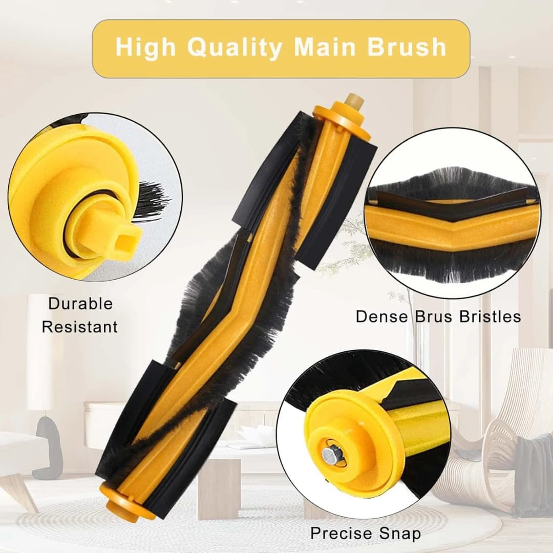 ECOVACS Deebot T8 AIVI T9 AIVI N8 Pro AIVI N9 N10 N10 Plus Accessories Main brush, side brush, filter, dust bag,Hepa Filter - 6