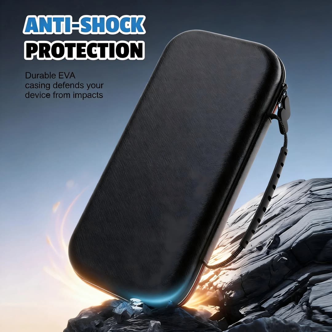 حقيبة حمل متوافقة مع Switch 2، خفيفة الوزن وسعة كبيرة، مقاومة للماء لحماية إكسسوارات الجهاز - 2